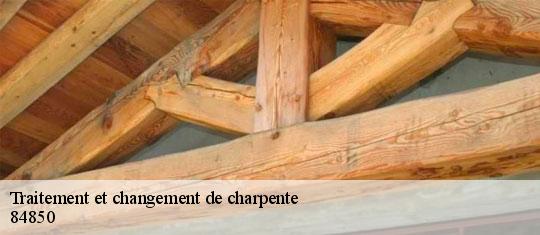 Traitement et changement de charpente